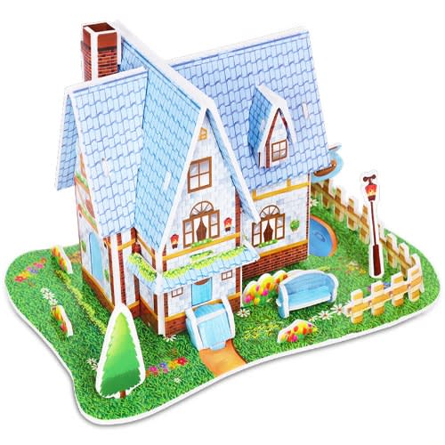 Kids 3d Puzzle, Mini Storey Building Toy