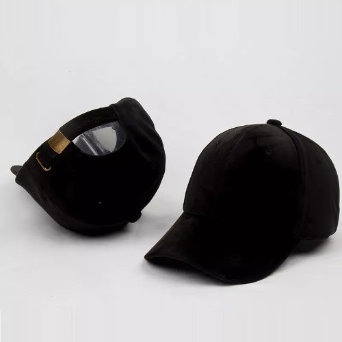 Suede Cap - Black