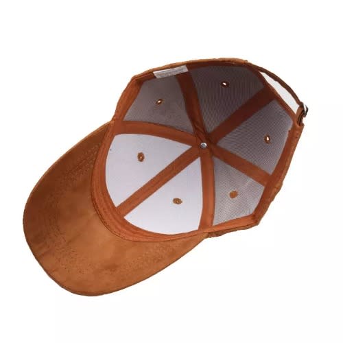 Velvet Swead Face Cap -Brown
