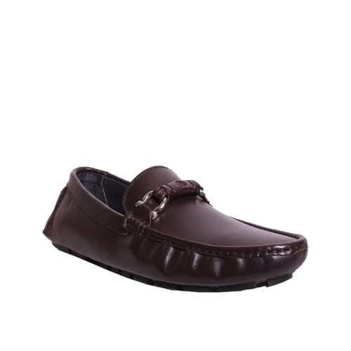 Unique Chain Driver Shoe - Brown - Msh-2665