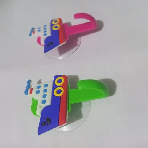 Character Suction Wall Hooks - 2 Pieces