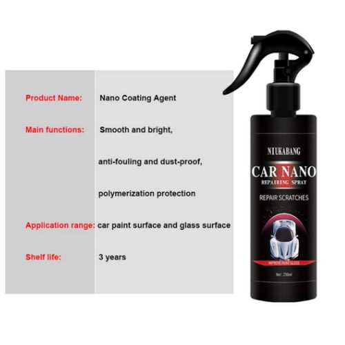 Nano Car Coating And Scratch Removal Spray Repair-500 Ml