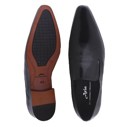 Anti-fatigue Men’s Classic Shoe - Black - Msh-4388