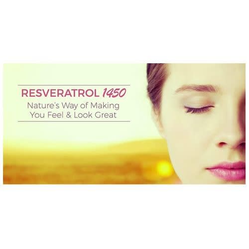 Resveratrol1450 Mg - Promotes Anti-aging - Cardiovascular Support - 180 Capsules