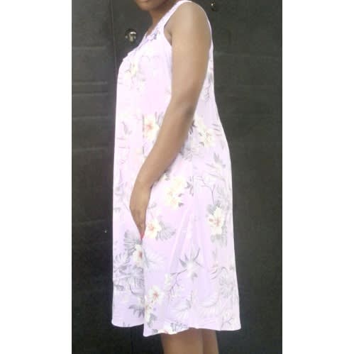 Round Neck Women Night Gowns