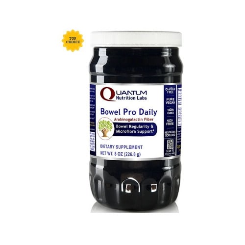 Quantum Nutrition Labs Bowel Pro Daily 8oz Fiber Arabinogalactan,immune Supp