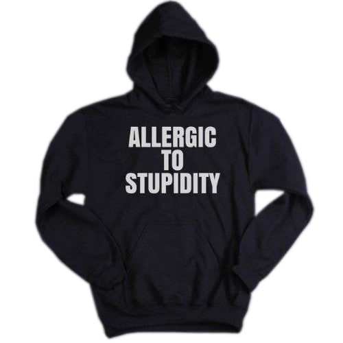 Hoodie Sweatshirt in Black