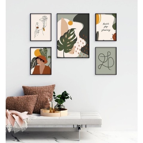 Nordic Wall Art - Set Of 5