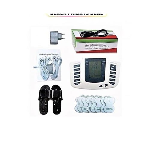 8 Pads Therapy Stroke Slimming Massage Machine With Slippers