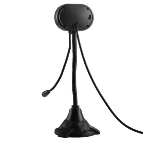 Webcam + Pc Camera With Mic 5.0 Mega Pixels USB 2.0 Driverless And 4 LED Lights