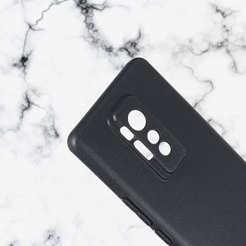 Silicone Back Case For Tecno Phantom X - Black