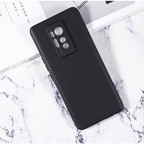 Silicone Back Case For Tecno Phantom X - Black