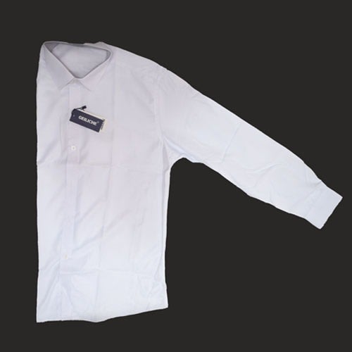 Coperate Men's Long-sleeved Shirt - White