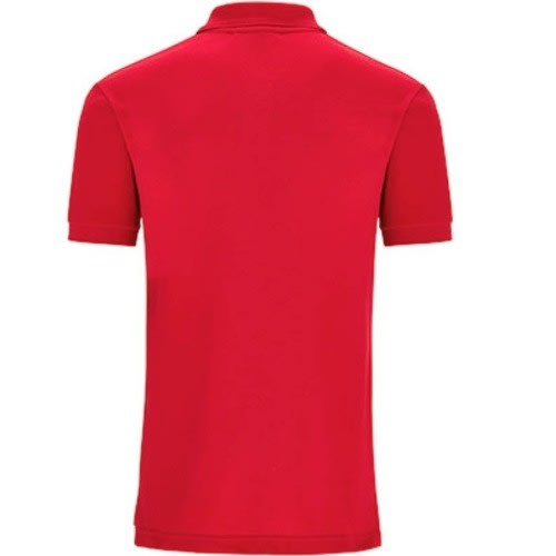 Set Of 3 Short Sleeves Polo Shirts  - Black - Blue  And Red