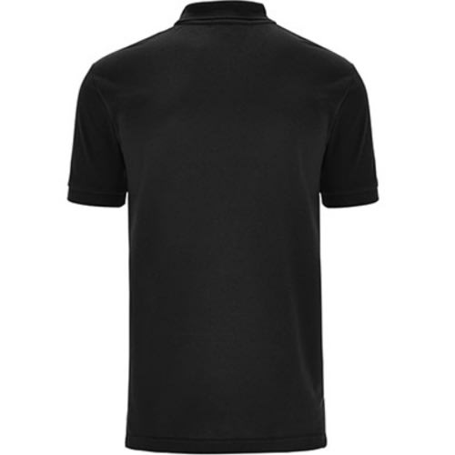 Set Of 3 Short Sleeves Polo Shirts  - Black - Blue  And Red