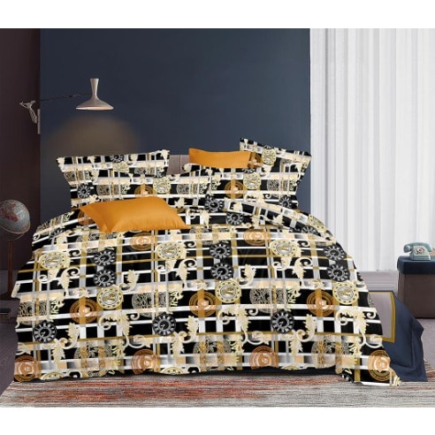 Versace Inspired Bedsheet And Pillowcases