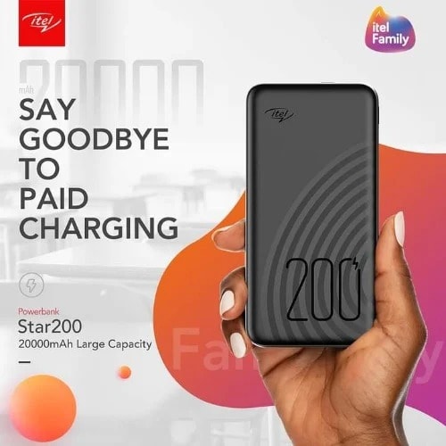 Super Slim Power Bank - 20000mAh