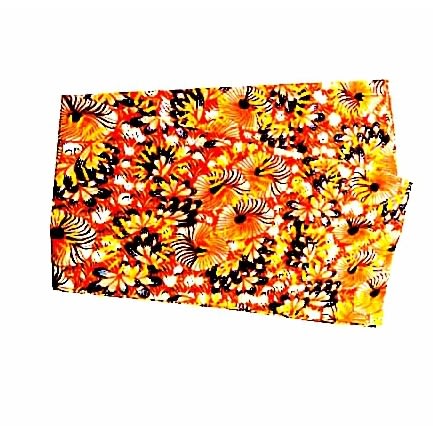 Flowered Ankara Prints - 6 yards