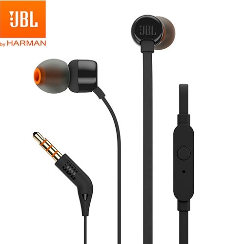 Tune 110 Wired In-ear Headphone - Pure Bass Sound - Black