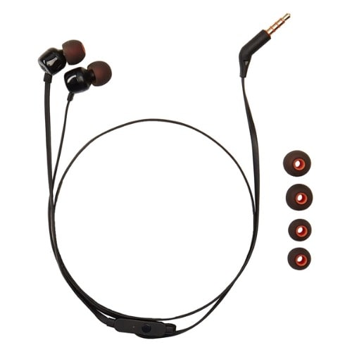 Tune 110 Wired In-ear Headphone - Pure Bass Sound - Black