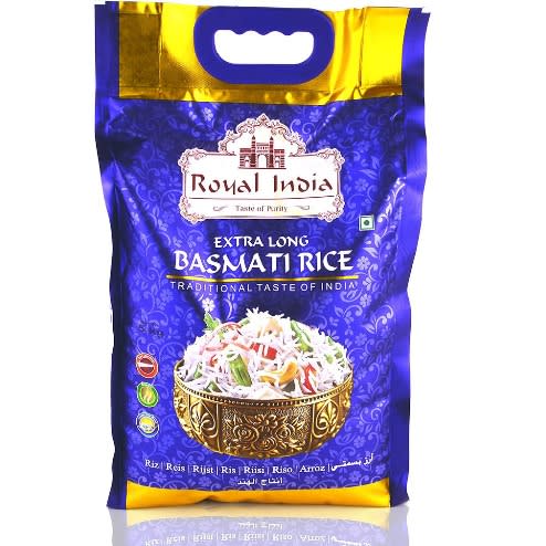 Royal India Extra Long Basmati Rice 5kg - Carton Of 4