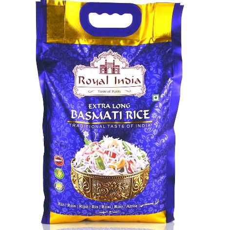 Royal India Extra Long Basmati Rice 5kg - Carton Of 4