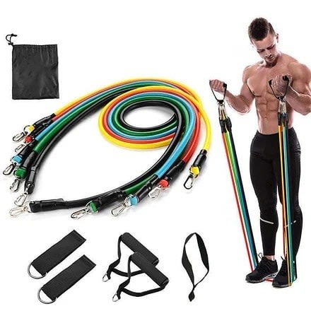 Power Resistance Bands And Tubes Set of 5
