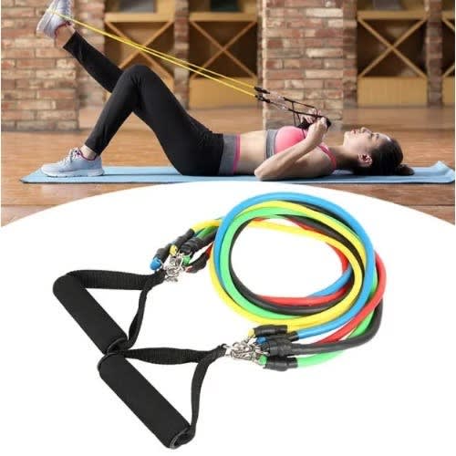 Power Resistance Bands And Tubes Set of 5
