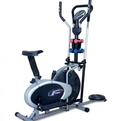 Orbitrack Bike With Twister And 3kg Dumbbells
