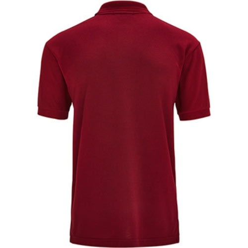 Short Sleeves Polo Shirts  - Wine And Blue -Set Of 2