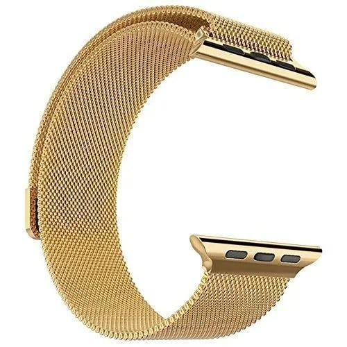 Milanese Strap For iWatch All Series - Gold