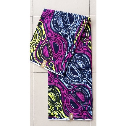 Non-bleeding Guaranteed Ankara With Semi Circle Design - 6yards - Multicolor