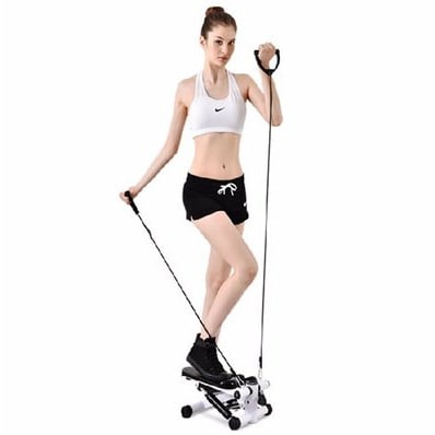 Mini Stepper With Resistance Band