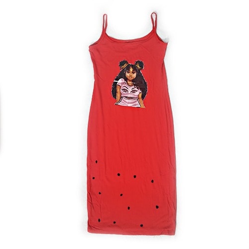 Bodycon Dress For Women - Red