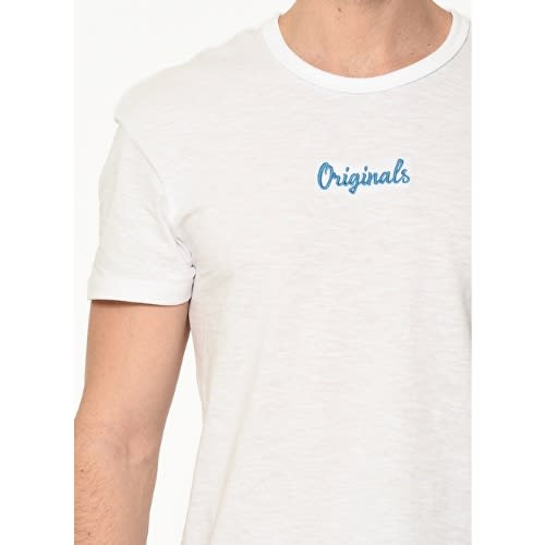 Men's Crew Neck SS T-shirt- White