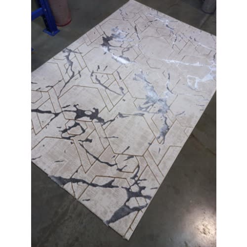 Modern Pattern Center Rug - 5 By 7ft - Multicolor