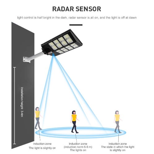 800w  All-in-one Solar Street Light
