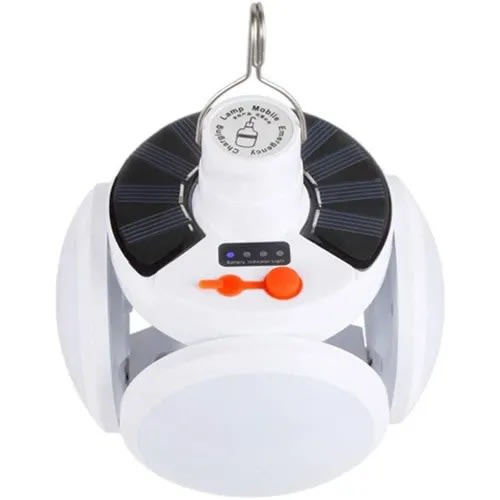 Usb Rechargeable & Solar Lights Led Night Foldable Lamp - 40W