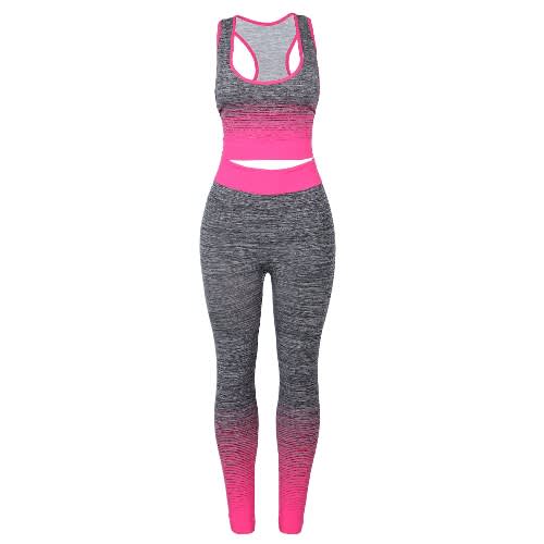 Women's Seamless Yoga 2 In 1 Fitness Wear
