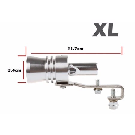 Car Turbo Sound Whistle Exhaust Muffler Simulator