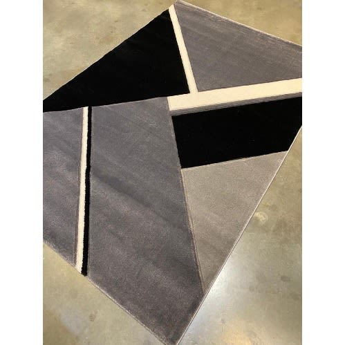 Modern Pattern Center Rug - 5 By 7ft - Multicolor