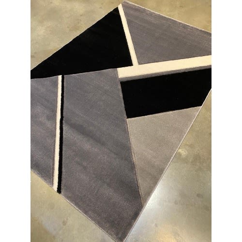 Modern Pattern Center Rug - 5 By 7ft - Multicolor