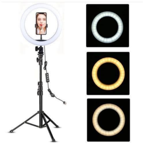 10" Rgb Ring Light With Full Accessories