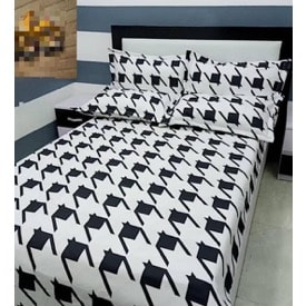 White And Black Patterned Design