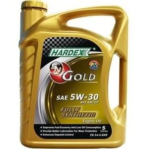 Hardex Gold Fully Synthetic Engine Oil - SAE 5w30 SN