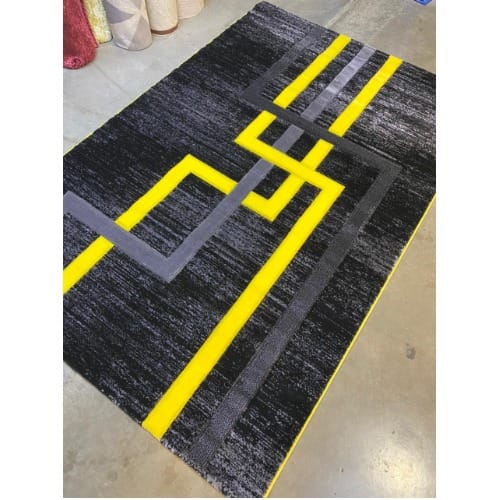 Modern Pattern Center Rug - 5 By 7ft - Multicolor
