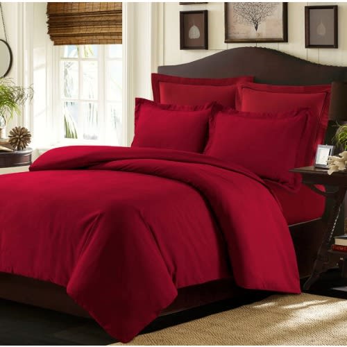 Duvet Cover- 1 Bed Sheet 1 Duvet Cover & 4 Pillow Case
