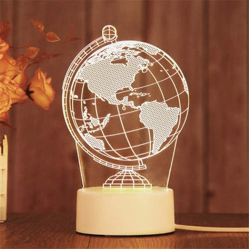 Indoor Light Multi Display Earth 3d Design