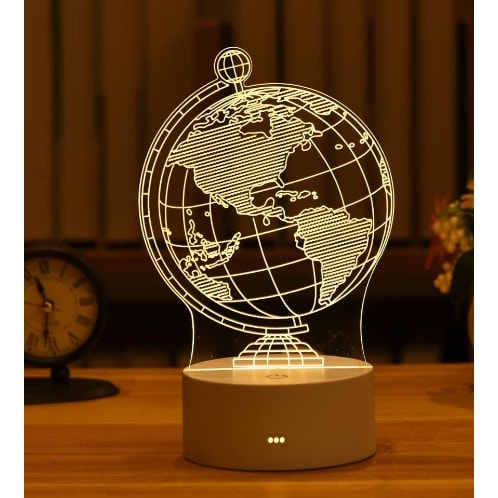 Indoor Light Multi Display Earth 3d Design