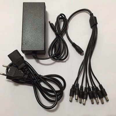 8-way Cctv Camera Power Adapter Supply Splitter